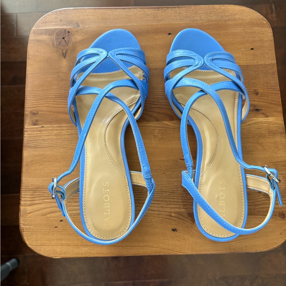 Talbots Women's Vibrant Blue Sandals